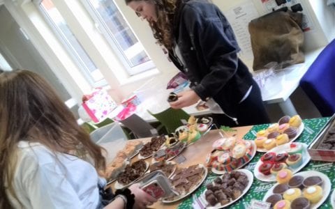 Support for Macmillan Coffee Morning